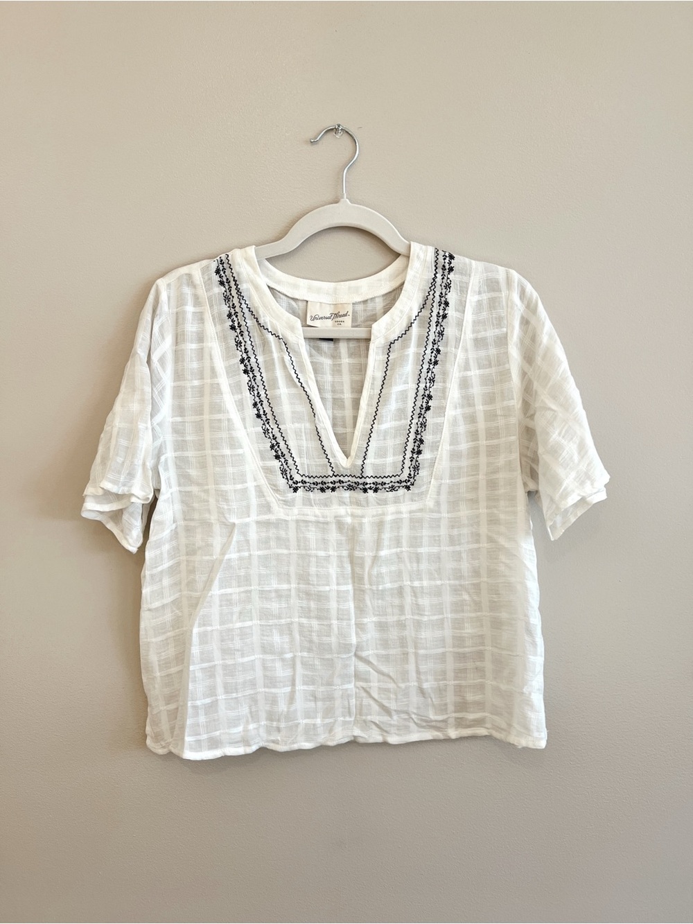 Universal Thread Embroidered Top
